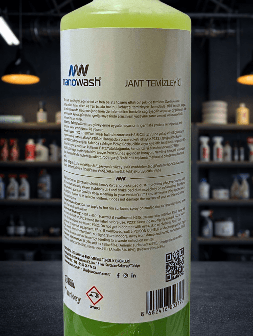 Jant Temizleyici 500 ml – Güçlü Fren Tozu Çözücü Oto Jant Temizleme Spreyi-2