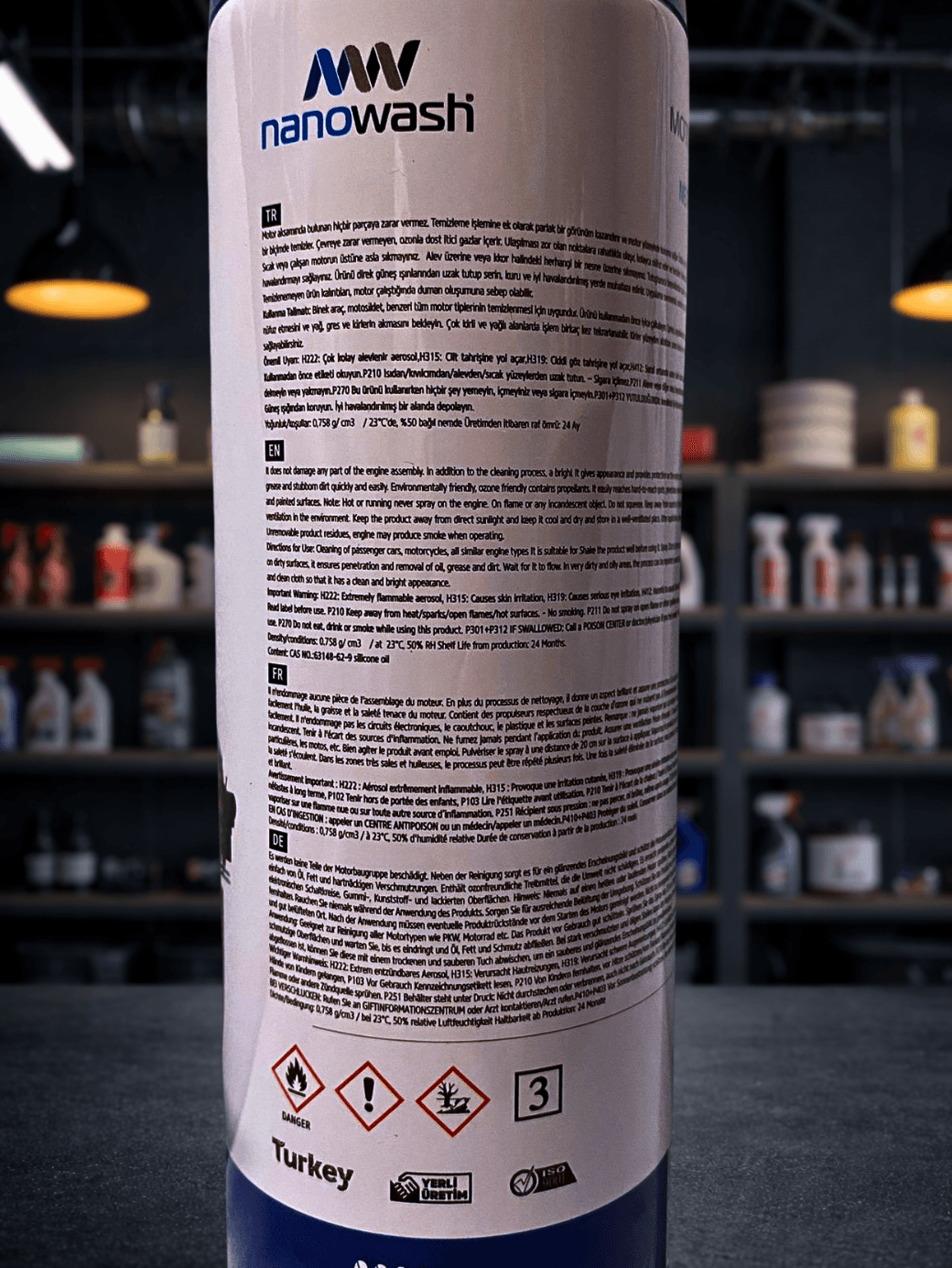 Aerosol Motor Temizleyici 500 ml – Yağ ve Kir Çözücü-2