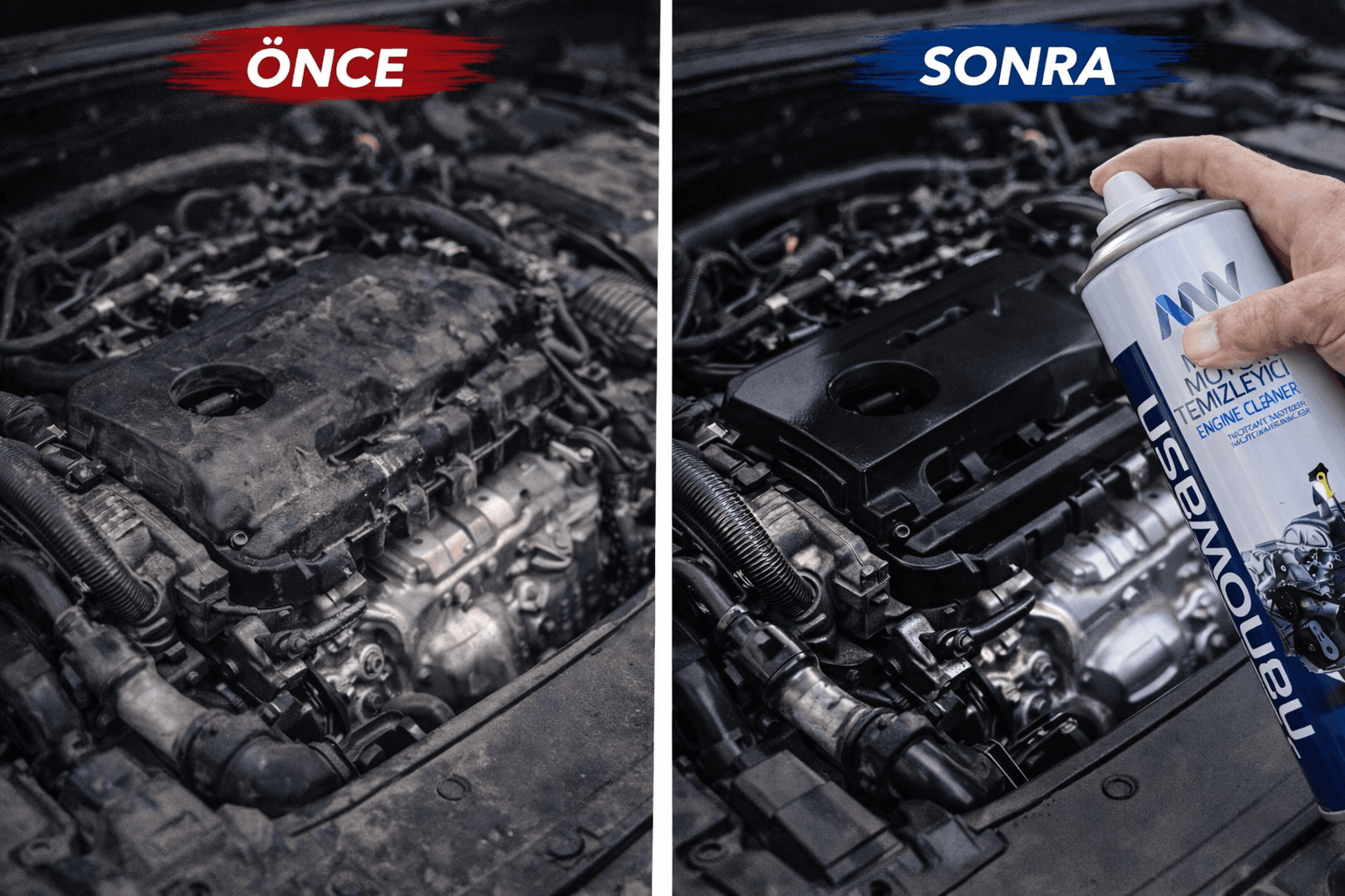 Aerosol Motor Temizleyici 500 ml – Yağ ve Kir Çözücü-3
