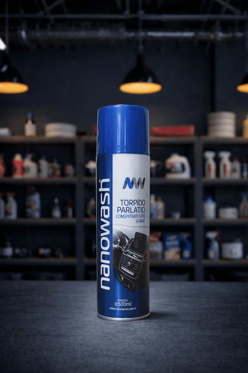 Aerosol Torpido Parlatıcı 500 ml – Plastik Yenileyici ve Parlatıcı-1