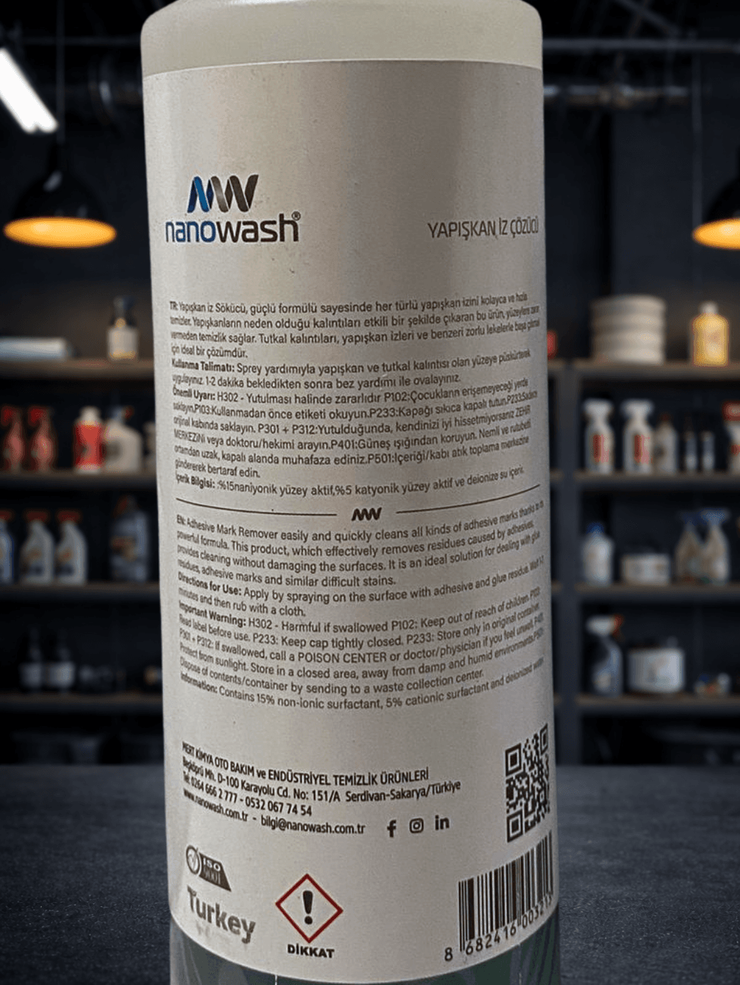 Yapışkan İz Sökücü 500 ml – Sticker ve Bant Kalıntı Temizleyici-2